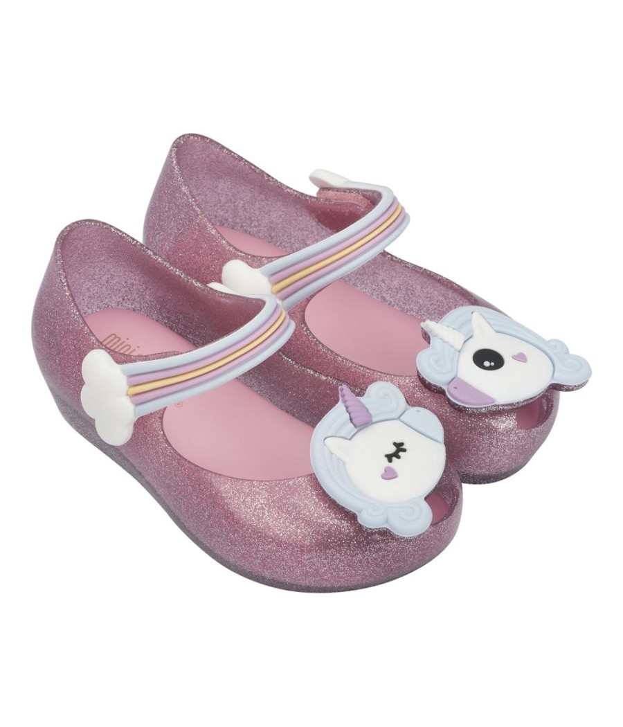 TODDLE STARRY NIGHT botas cerrado planas de bebé con estampado fantasía rosa 