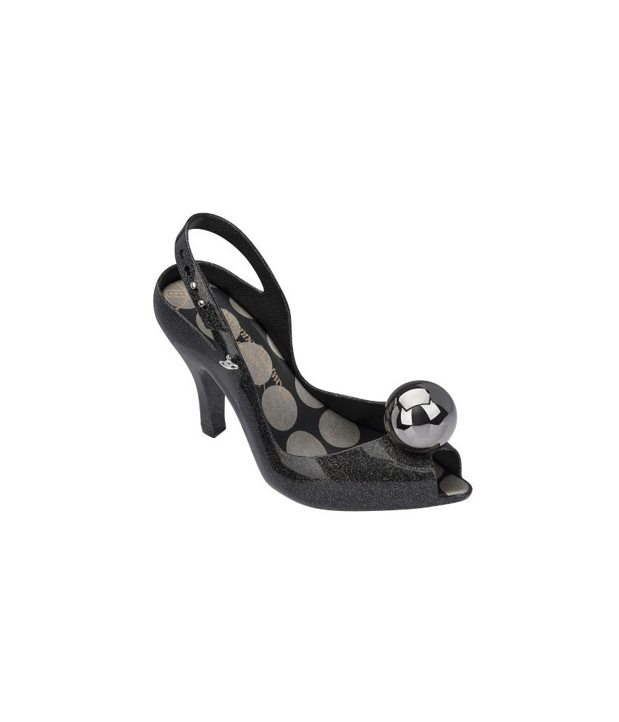 CACAU ELEGANTE black flat finger sandals for woman 